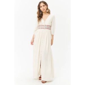 Woven Ivory Dress